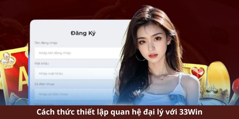 Cách thức thiết lập quan hệ đại lý với 33win