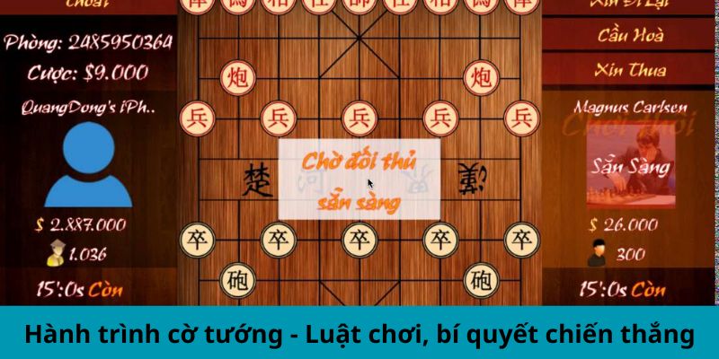 Hành trình cờ tướng - Luật chơi, bí quyết chiến thắng