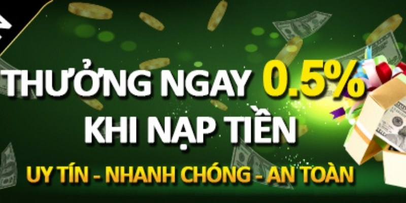 Nạp tiền nhận thêm bonus từ 33Win